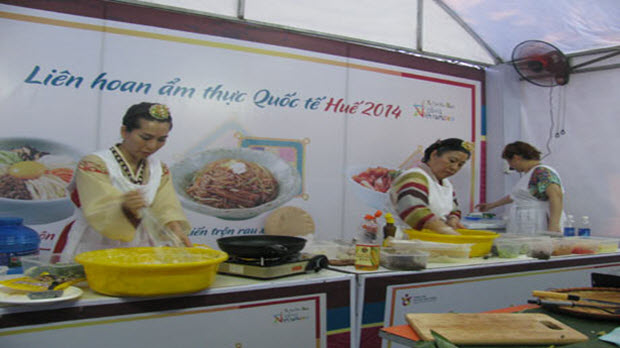 Liên hoan ẩm thực quốc tế tại Festival Huế 2016